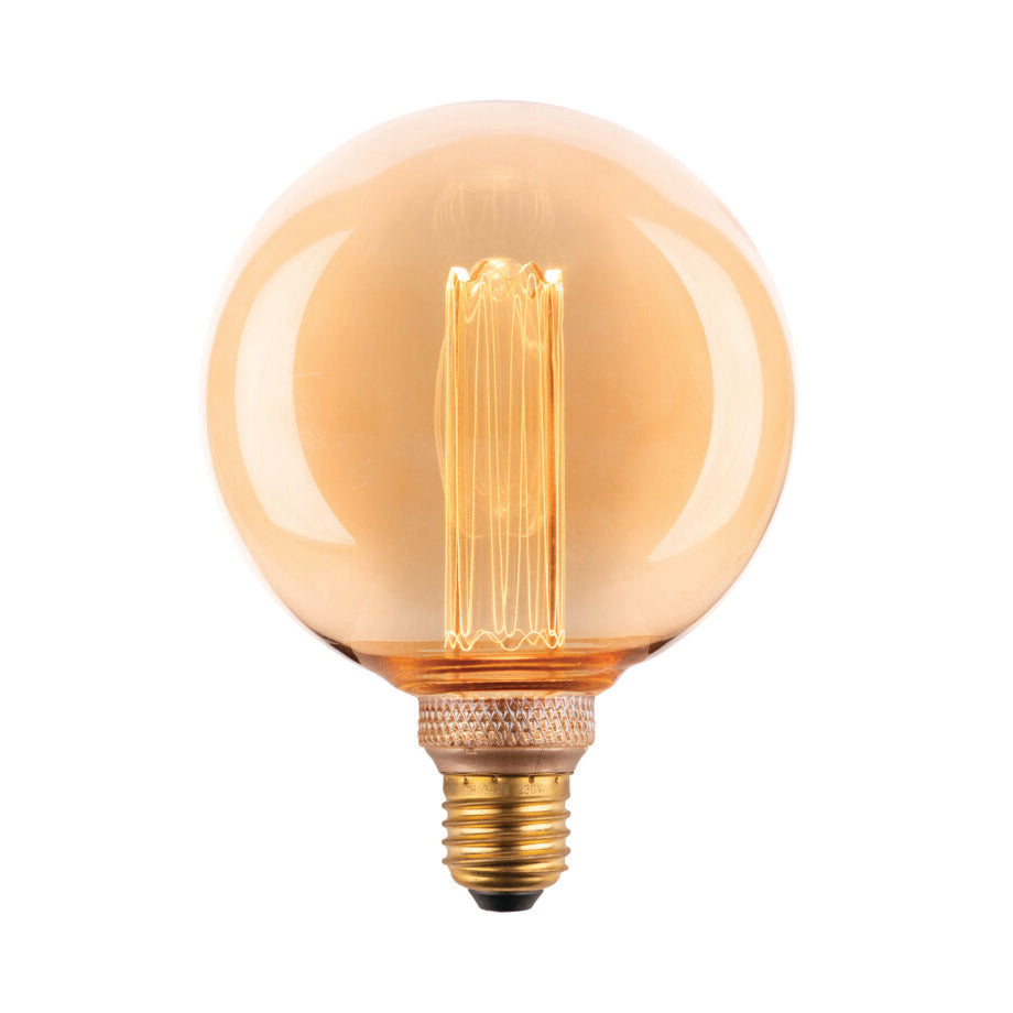 Vintage Amber LED Globe 125